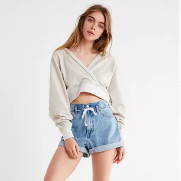 UO Sedona Surplice Hoodie Sweatshirt, Size M - Picture 3 of 11